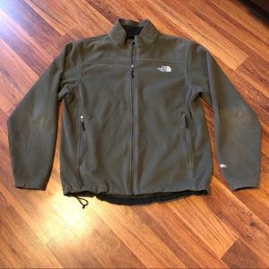 North Face Windwall Mens Brown Zipup Jacket Size L